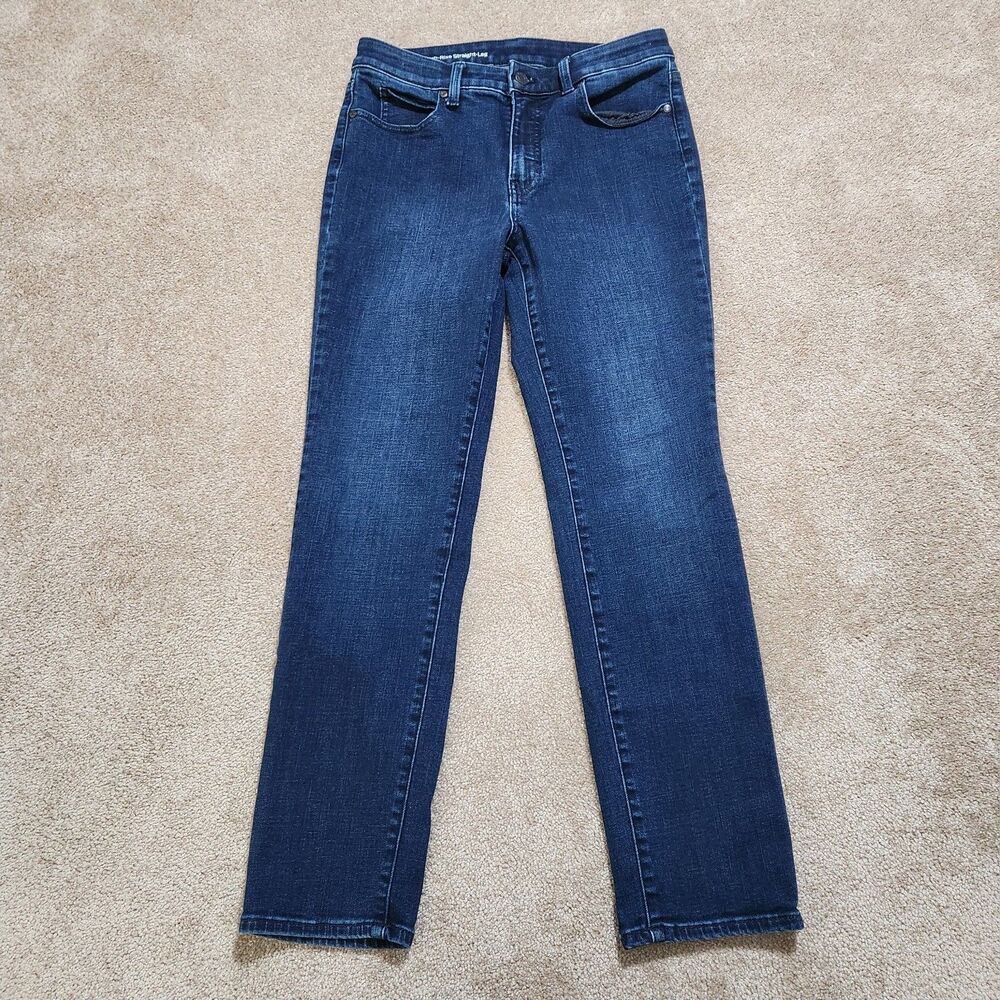 Talbots Flawless Jeans Women 6P Dark Wash High-Rise Straight Leg
